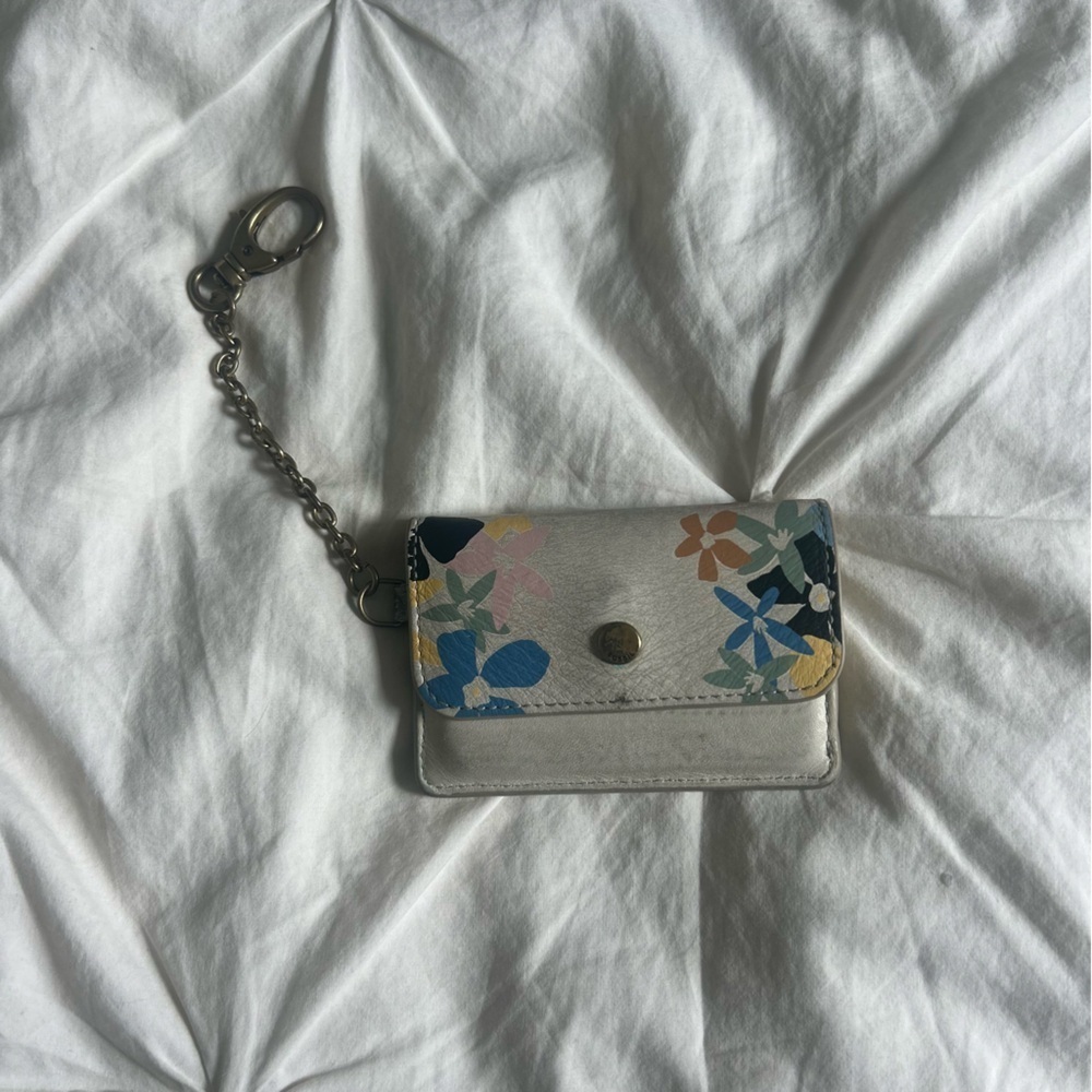 Fossil Floral Keychain Wallet